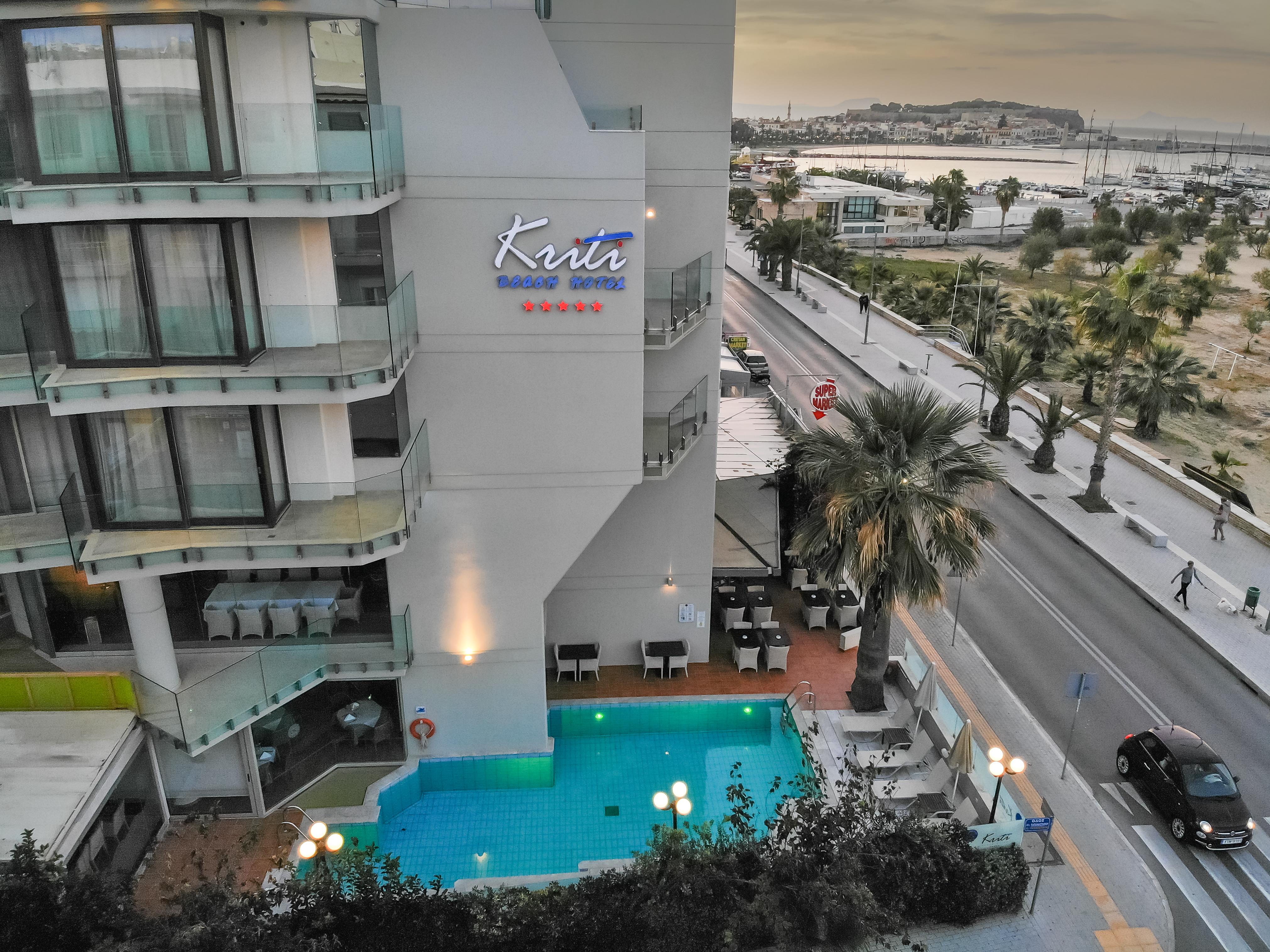 Kriti Beach Hotel Rethymno  Ngoại thất bức ảnh