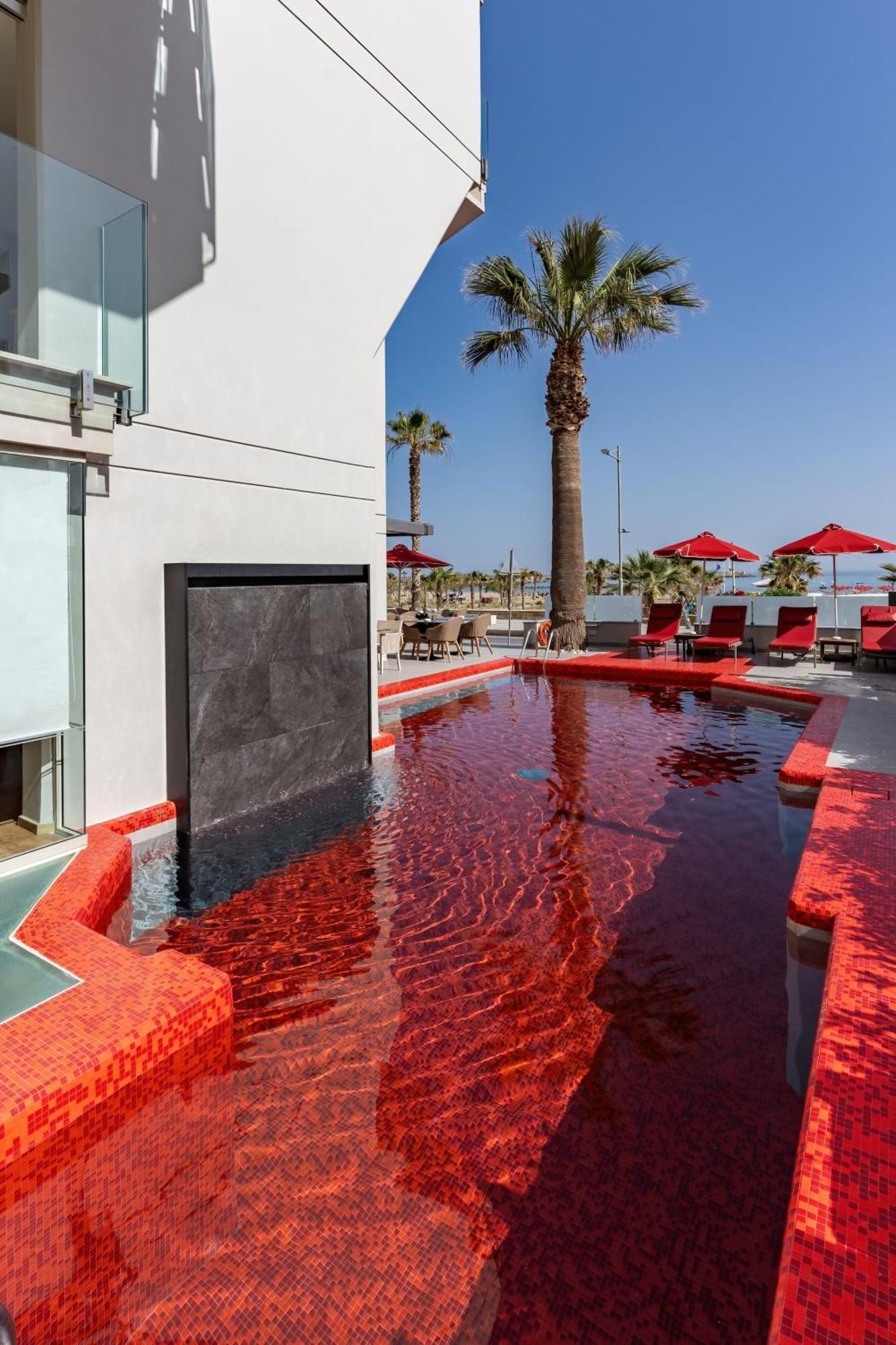 Kriti Beach Hotel Rethymno  Ngoại thất bức ảnh