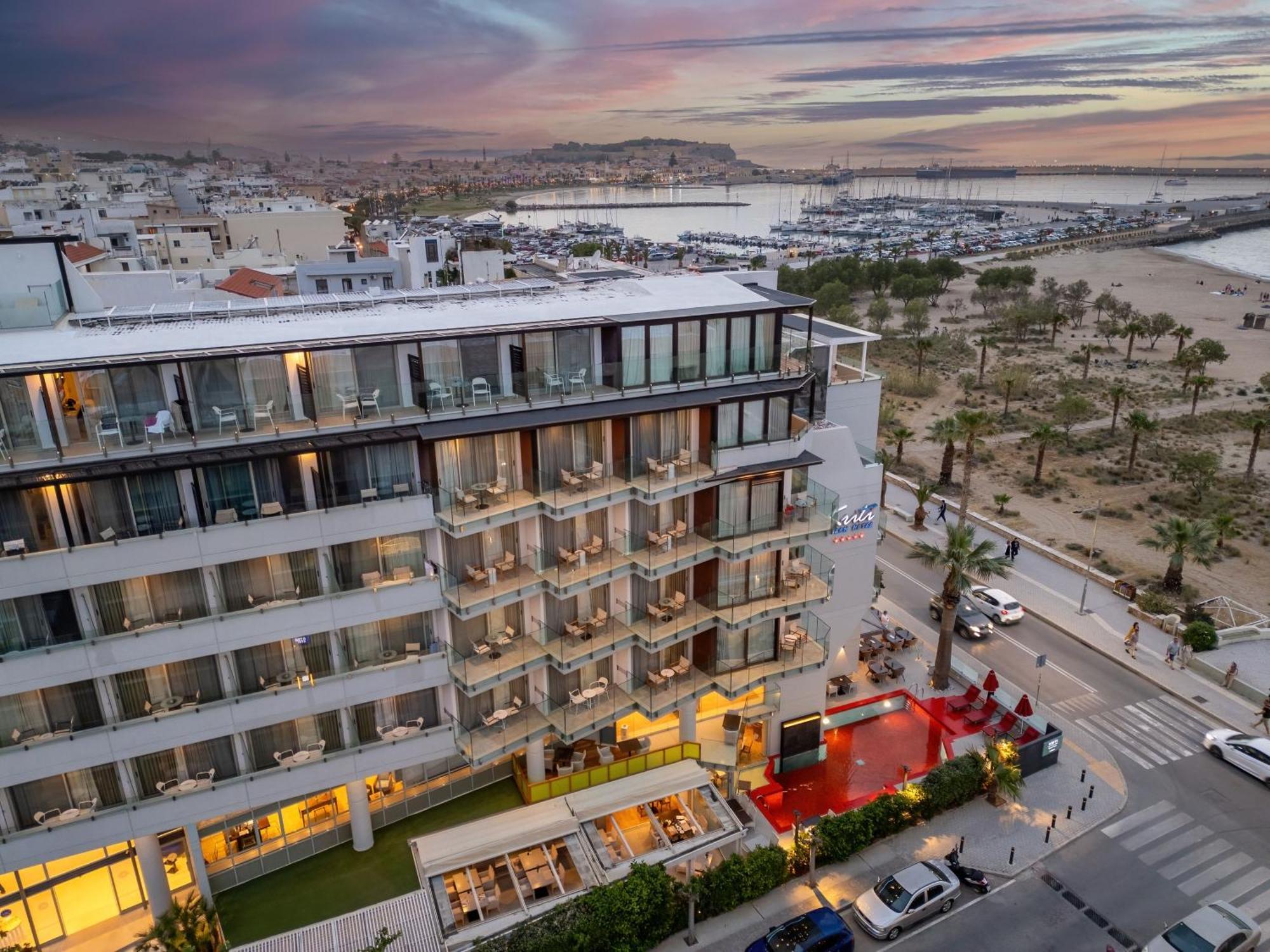 Kriti Beach Hotel Rethymno  Ngoại thất bức ảnh