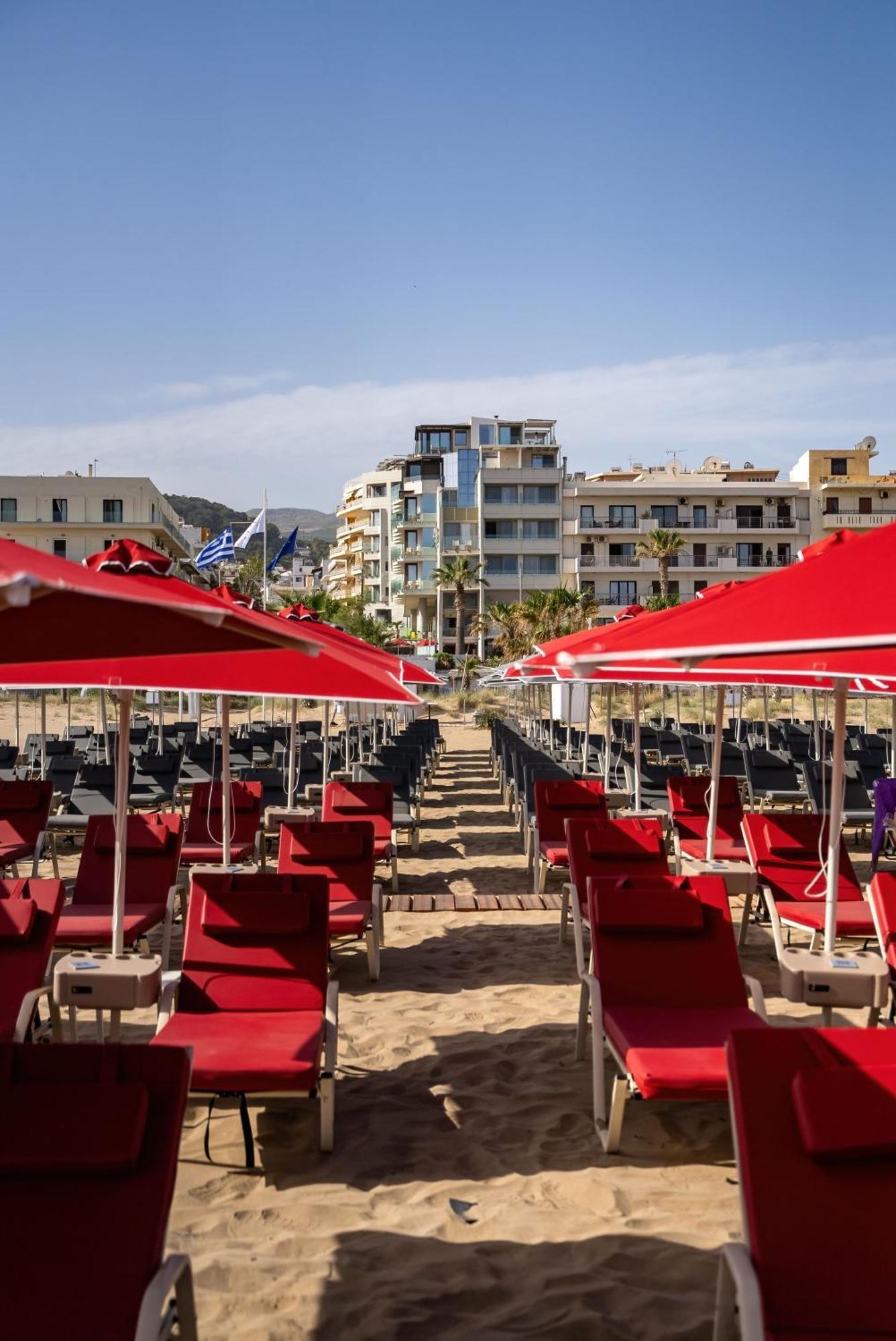 Kriti Beach Hotel Rethymno  Ngoại thất bức ảnh
